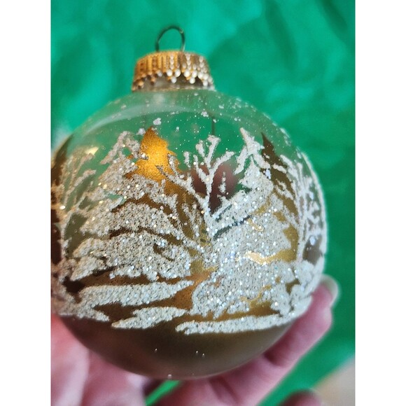 Assorted Lot Krebs Decorated Glass Christmas Ornaments Icicle Germany Gold White - Picture 12 of 16